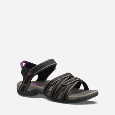 Teva Tirra Women's Black / Grey Hiking Sandals CA79785 Canada Online